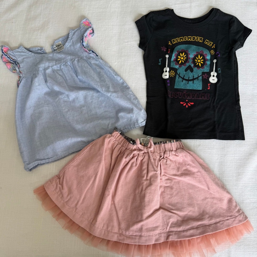 Girls Toddler Summer Clothes Lot 3T Janie and Jack H&M Disney 11pc Bundle - Picture 8 of 9